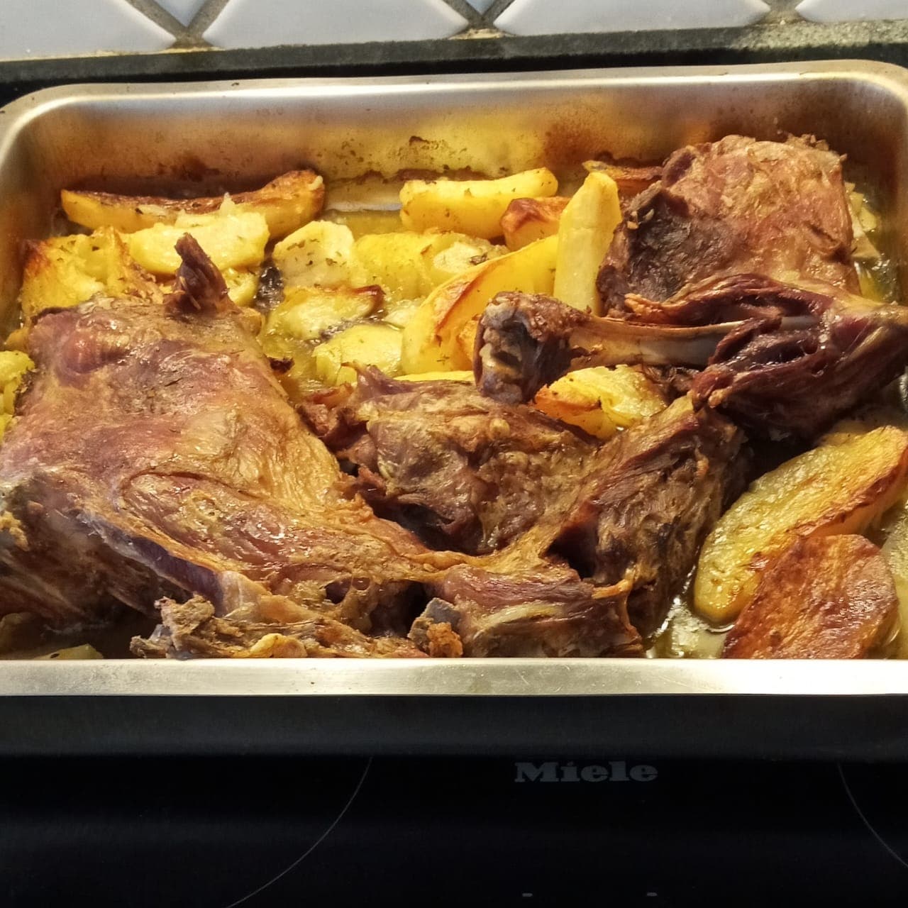 From the oven & coals