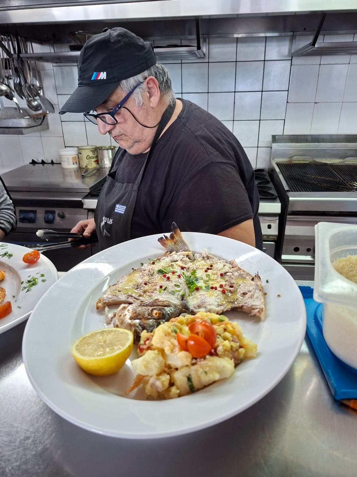 In the kitchen today
