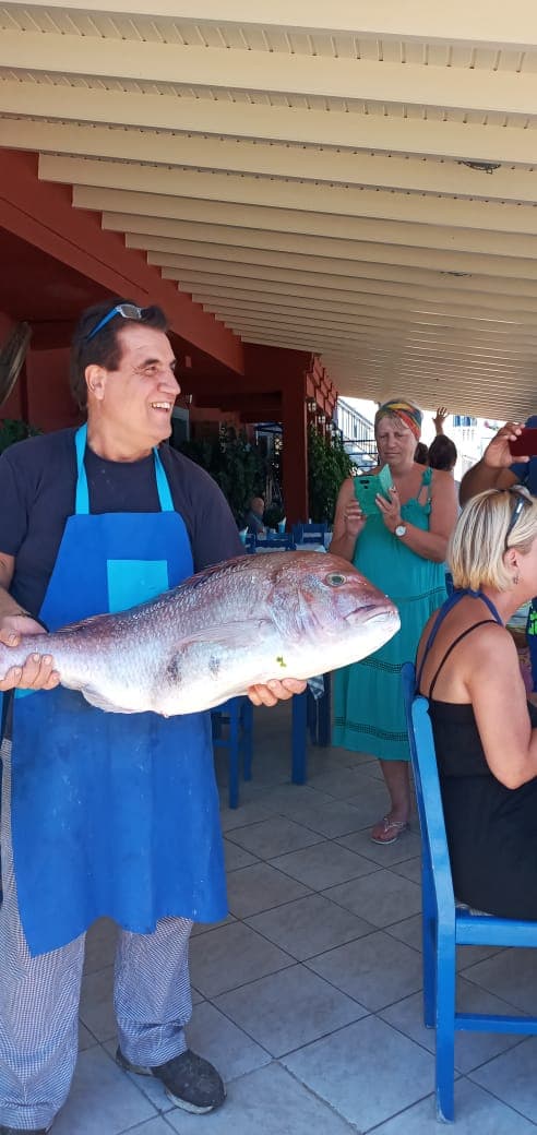 Dimitris and the catch of the day
